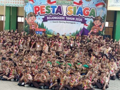 Pramuka SD N Surakarya 03 Ikuti LT I Pesta Siaga dan LT II Kwarran Bojonggede