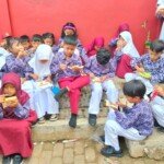Kebersamaan Bersama Choki-Choki di SD N Surakarya 03